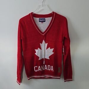 Tipsy Elves Women's Canada Sweater Small